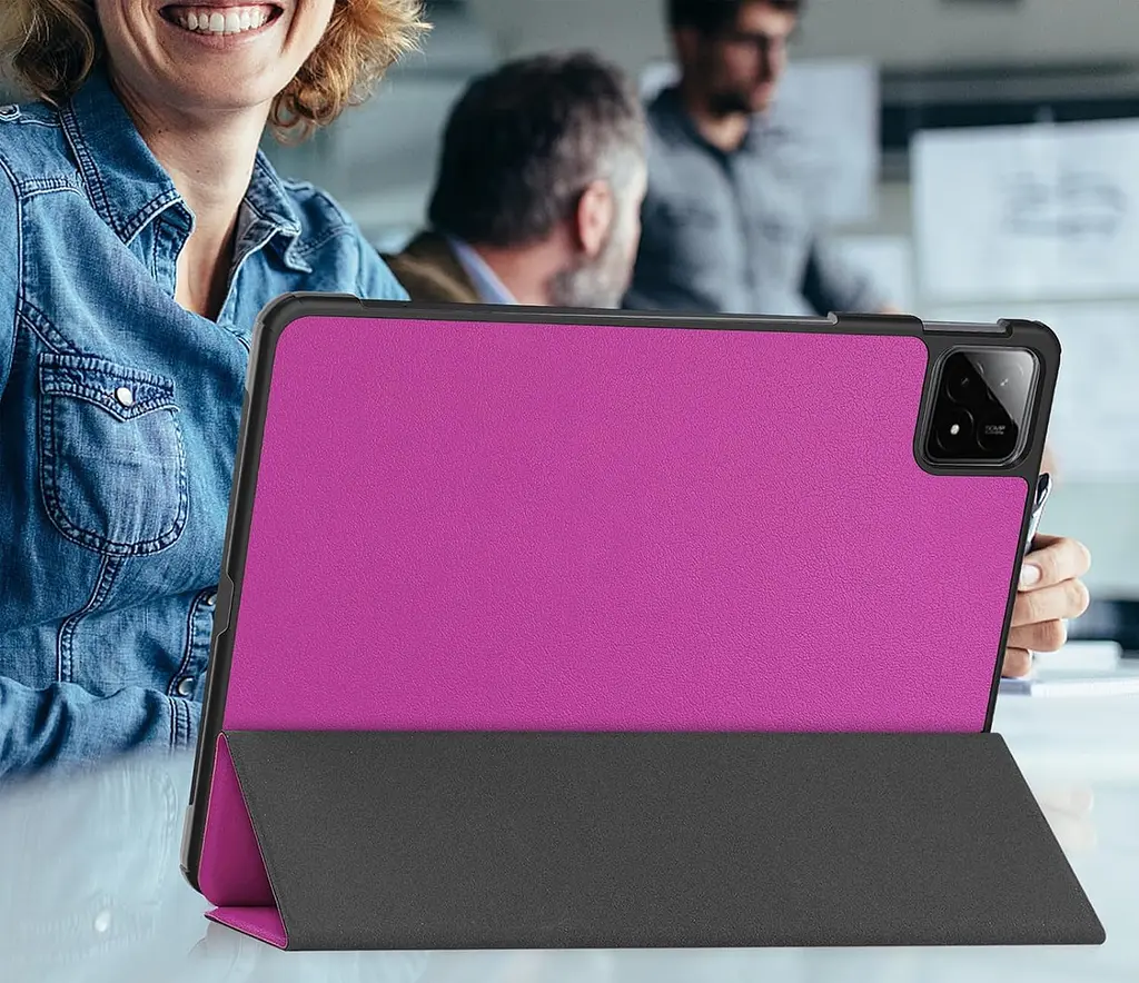 Чохол-книжка BeCover Smart Case для Xiaomi Pad 6S Pro 12.4 Пурпуровий (711086) - фото 6
