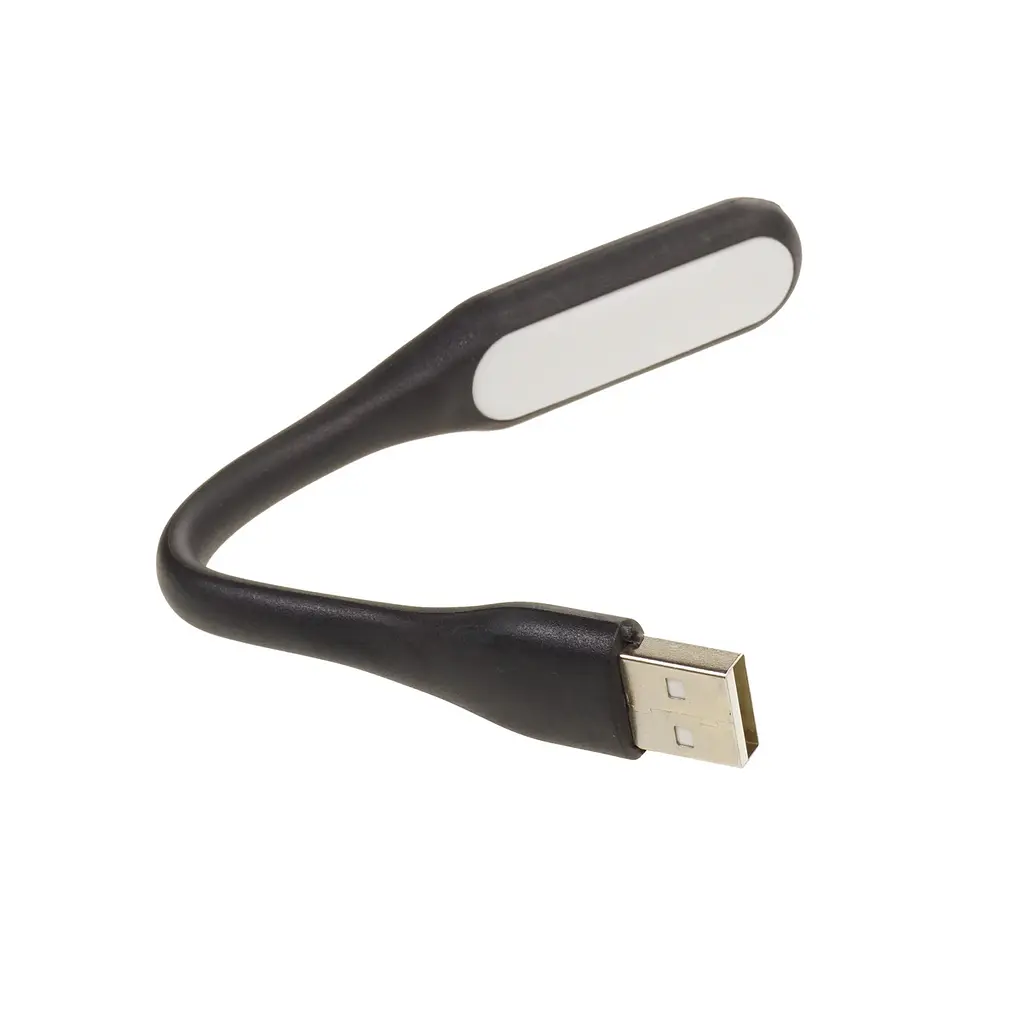 USB лампа для ноутбука міні, чорний - фото 2