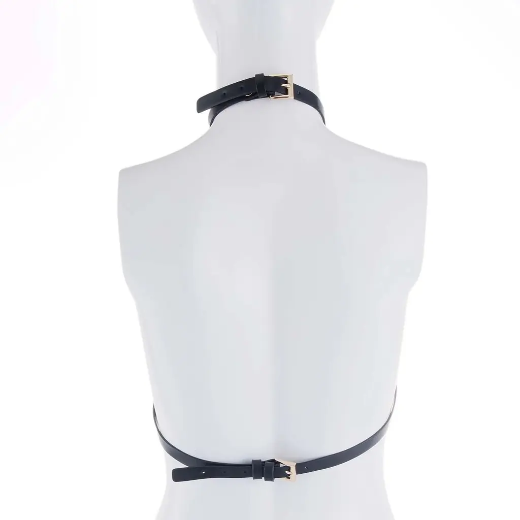 Портупея на груди Lockink Sevanda Queen Chest Harness With Removable Bra - фото 3