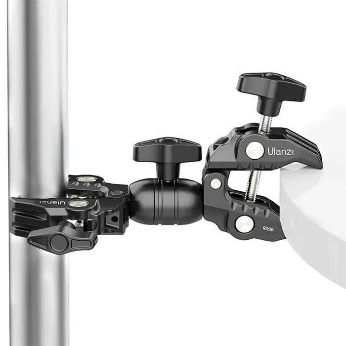 Шарнірний кріплення Ulanzi R096 Double Super Clamp UV-2870 R096 Black - фото 4