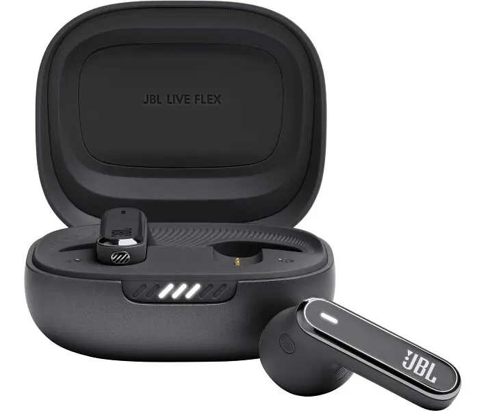 Навушники TWS JBL Live Flex Black (JBLLIVEFLEXBLK) UA