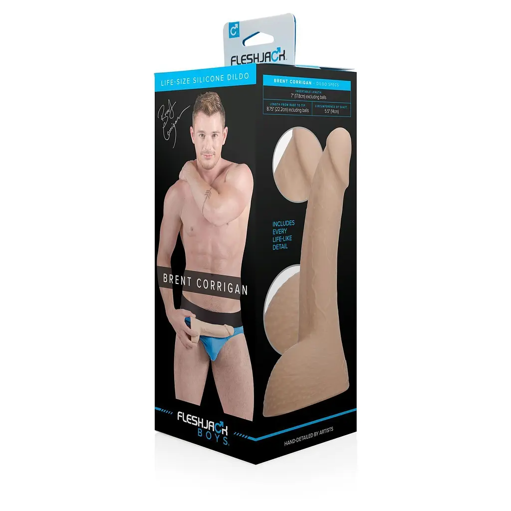 Фалоімітатор Fleshlight Fleshjack Boys: Brent Corrigan, 22.2 см