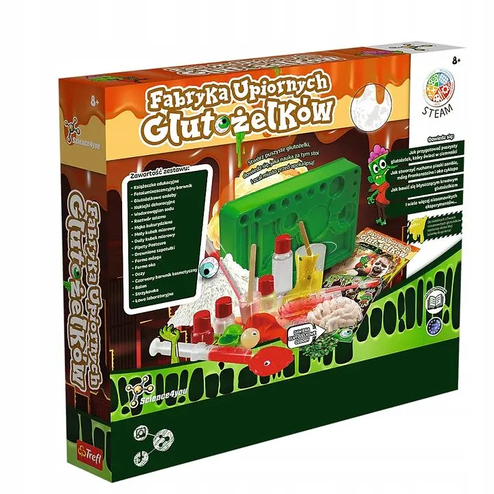 Набор Ужасные эксперименты с клеевой желейной фабрикой - Trefl 61965 - фото 2