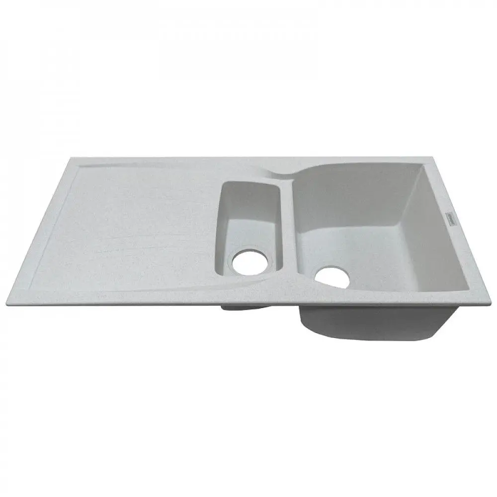 Кухонна мийка Adamant NEW LINE PLUS old stone 975x495x235 мм, з крилом 97,5 см - фото 2