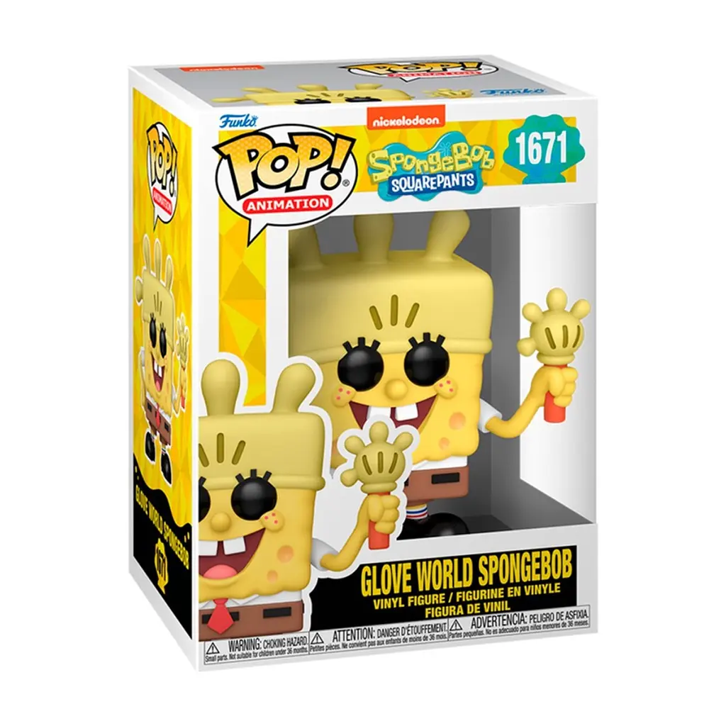 Фігурка Funko Pop Губка Боб з рукавичкою-ліхтариком (75734) - фото 3