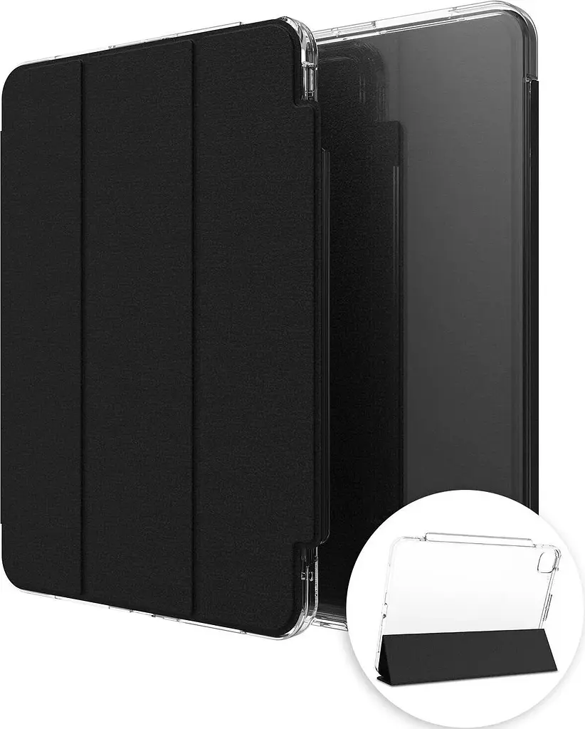 Чехол Zagg Crystal Palace with Folio для Apple iPad Pro 13 2024/2025 Black-Clear (702314544)
