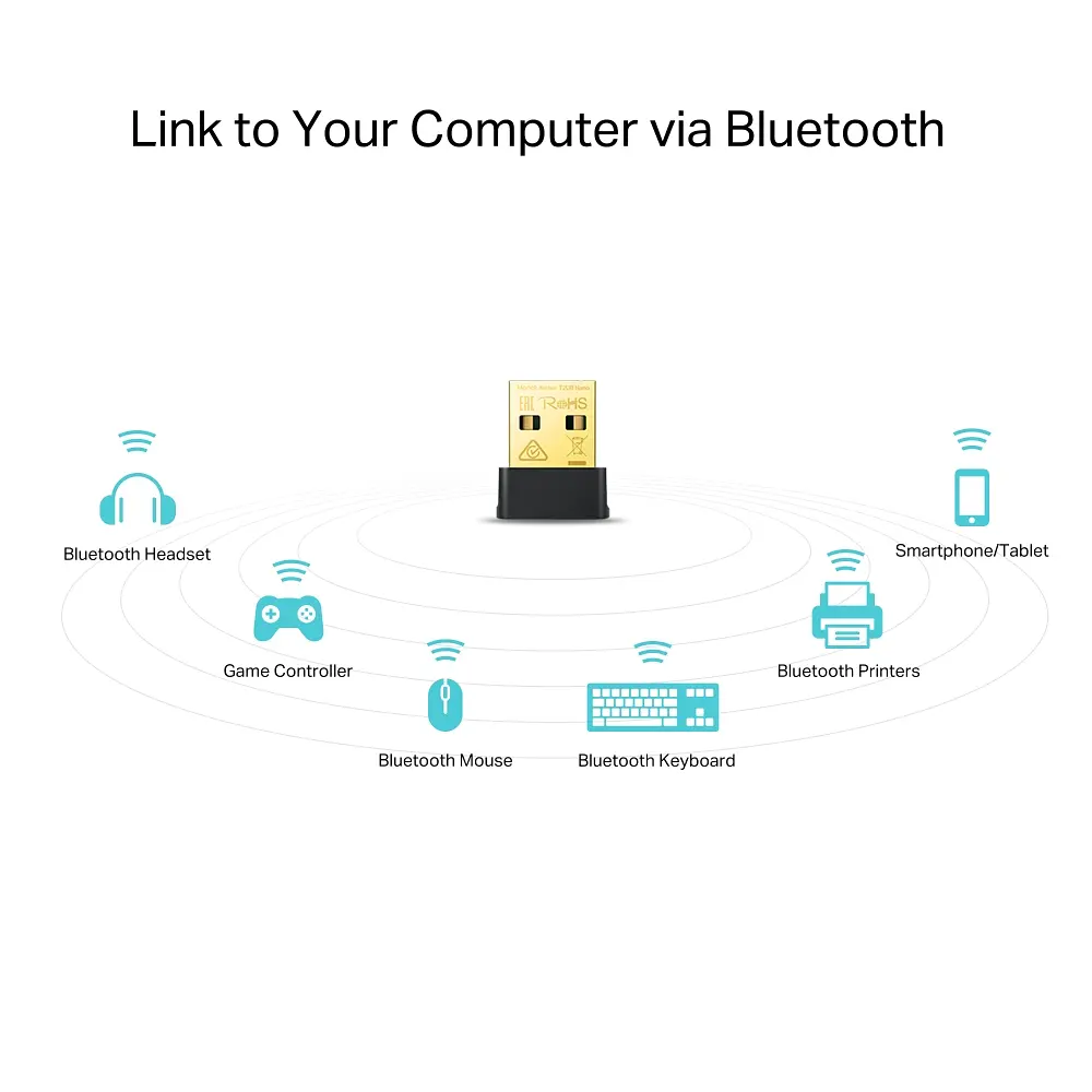 Адаптер WiFi Archer T2UB nano AC600, USB, BT4.2 TP-Link teh0017405 - фото 3
