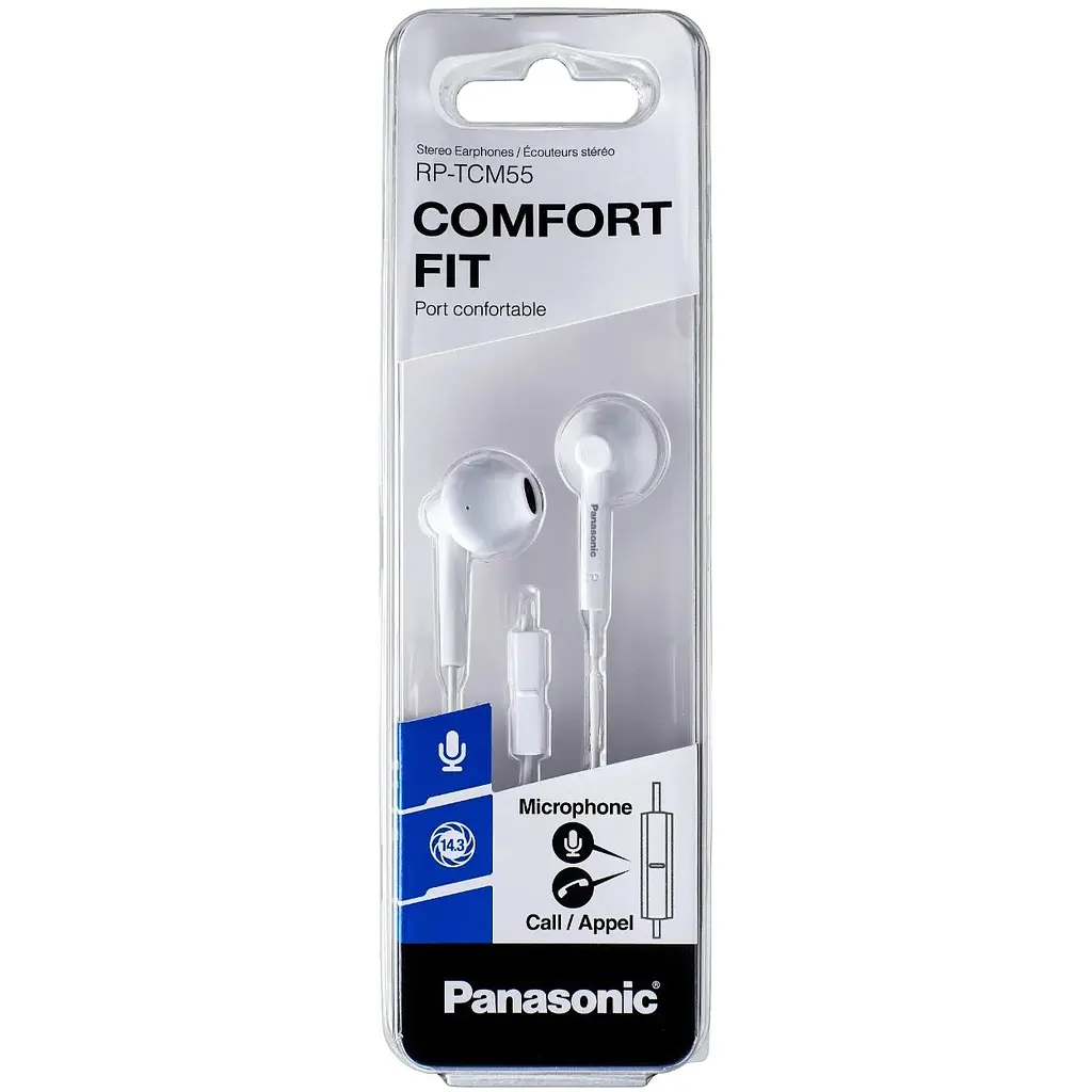 Навушники Panasonic RP-TCM55GC-W - фото 2