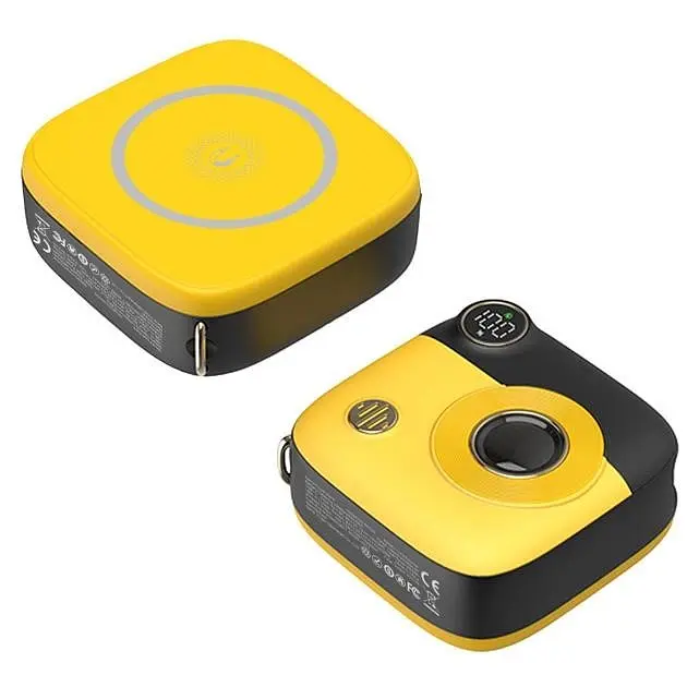 Магнитная портативная батарея - с камерой XO PR223 Magnetic 10000mAh 15W mini camera - фото 2