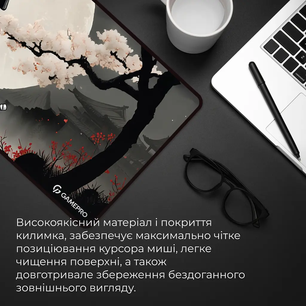 Килимок для мишки GamePro Speed/Control Black-Red (MP275BS) - фото 8