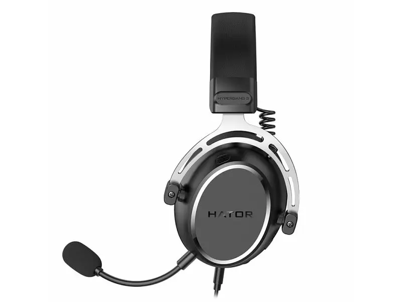 Навушники з мікрофоном Hator Hypergang 3 Black (ESH05) - фото 2