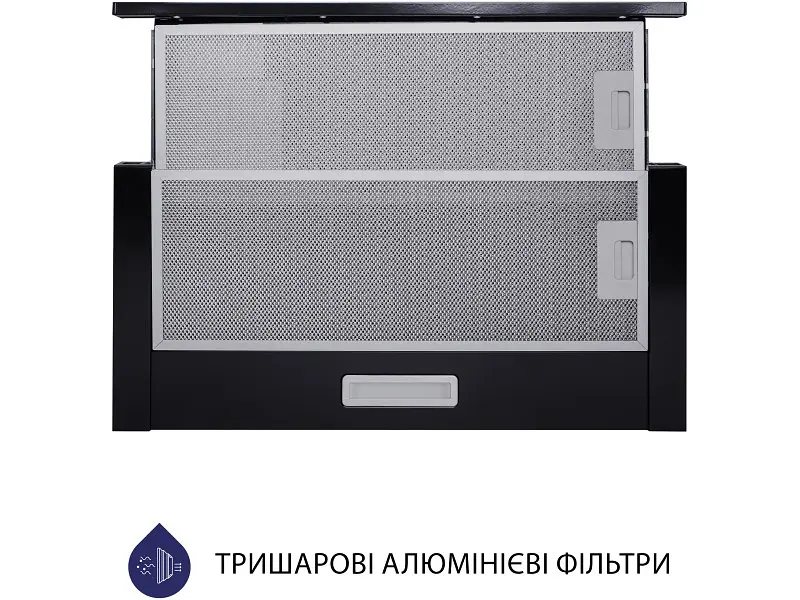 Витяжка Minola HTL 5714 BL 1100 LED - фото 3