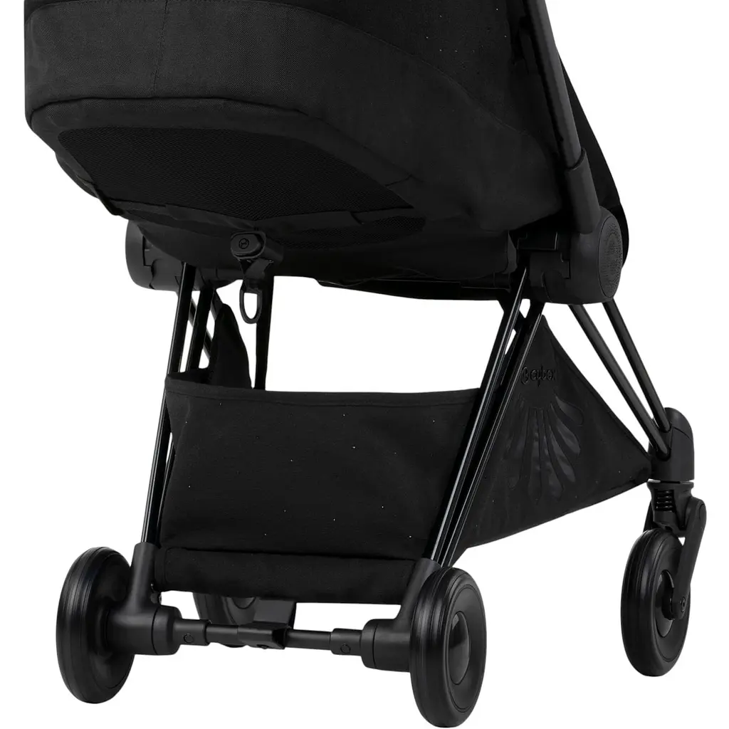 Коляска Cybex Coya La Parisienne з бампером та дощовиком чорна (522003061) - фото 9