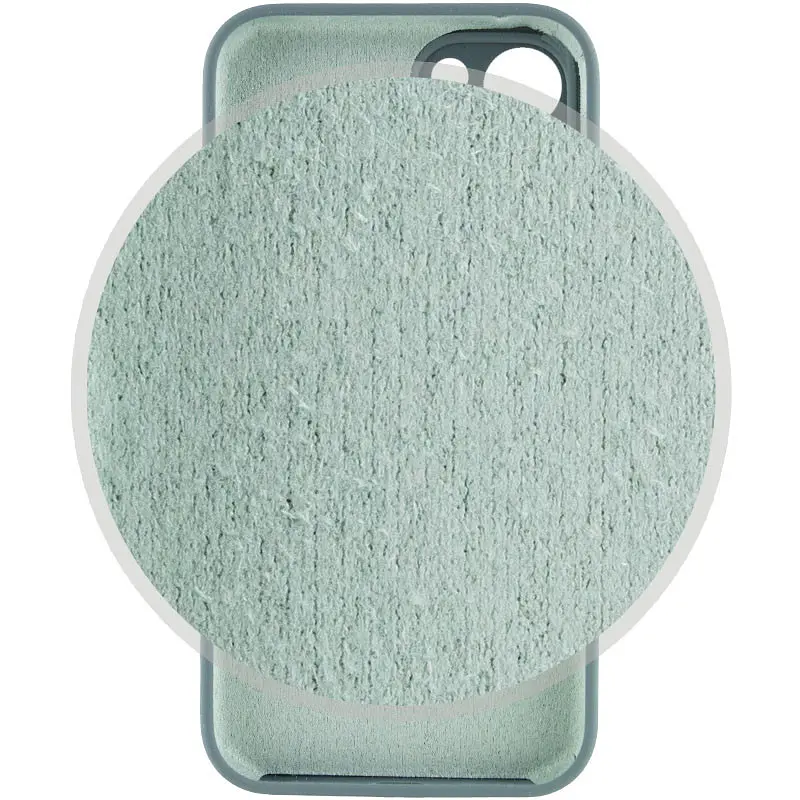 Чохол Silicone Case Full Camera Protective AA Apple iPhone 13 6.1" Зелений / Pine green - фото 3