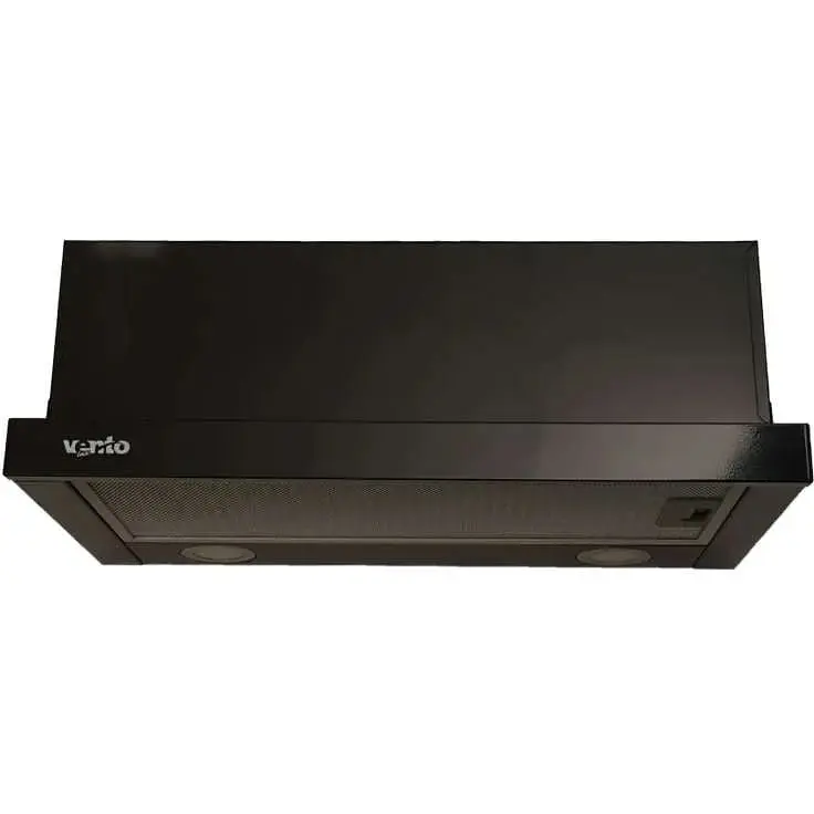 Вытяжка телескопическая Ventolux Garda 60 BK (700) LED - фото 2