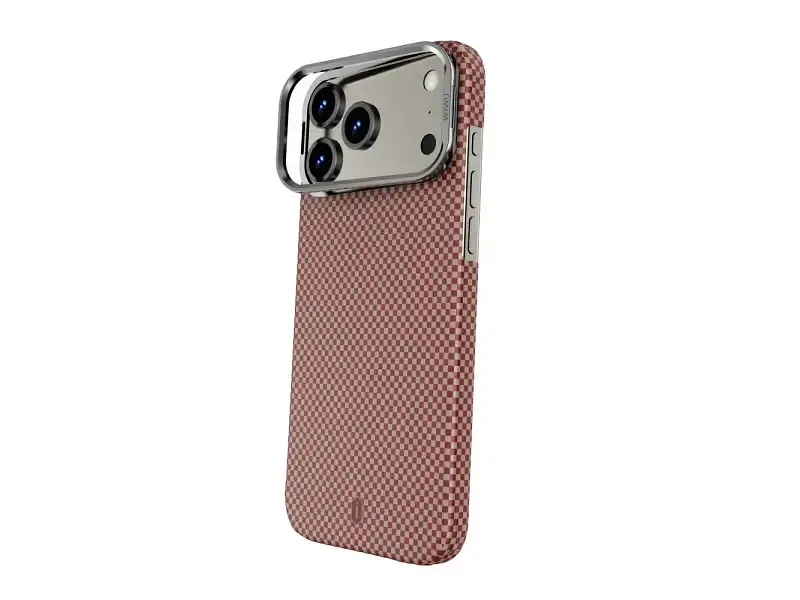 Чохол для смартфона WiWU Aramid Armor DCC-208 iPhone Air Orange/Gold (6979107511297) - фото 2