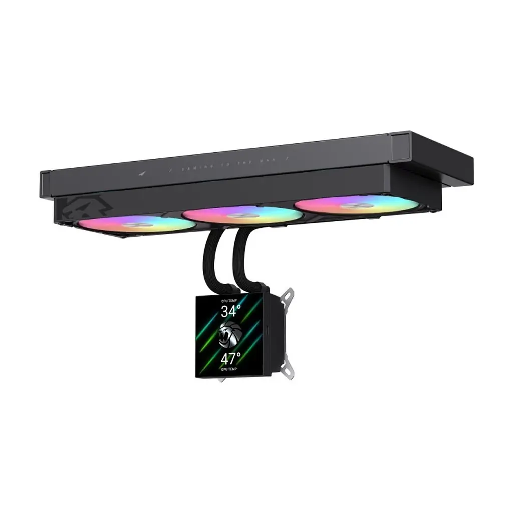 Система рідинного охолодження Gamemax GLACIER 360 LCD BK - фото 7