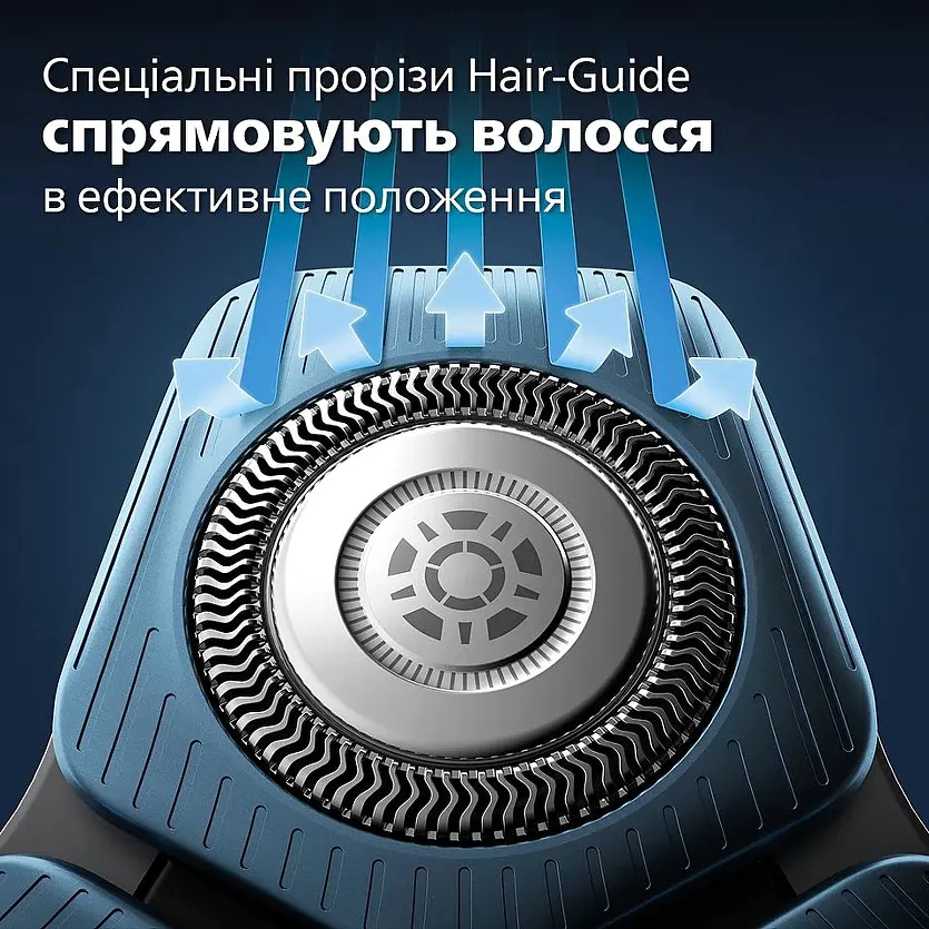 Электрическая бритва Philips 5000 SkinIQ сине-черная (S5885/10) - фото 8