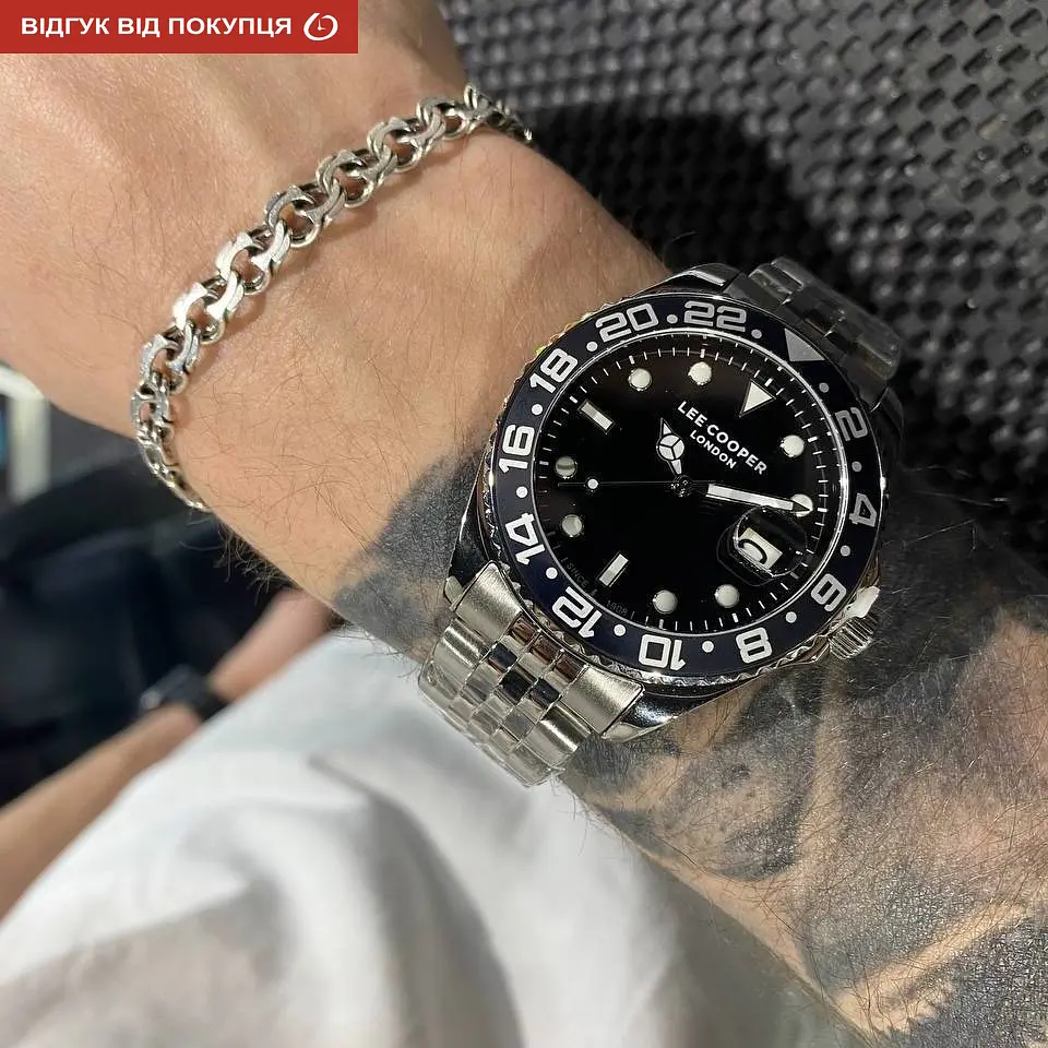 Годинник Lee Cooper Daytona Black - фото 9