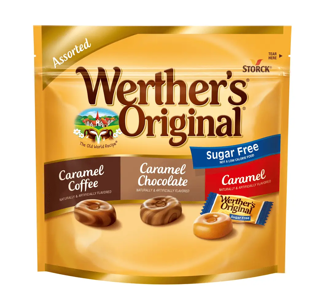 Цукерки Werther's Original Hard Sugar Free Assorted Flavors 218г