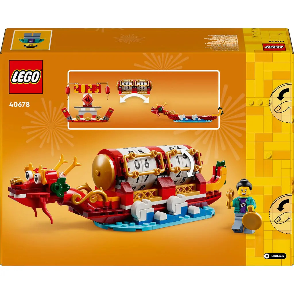 Конструктор LEGO Iconic Святковий календар 345 деталей (40678) - фото 15