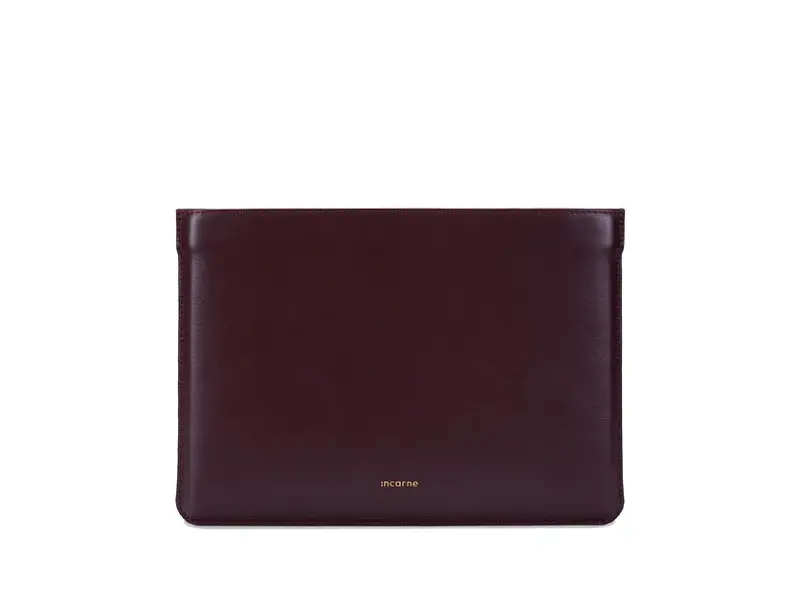 Чохол для ноутбука InCarne Cline MacBook Air 15 2023-2025 бордо (cline-burgundy-air-15)