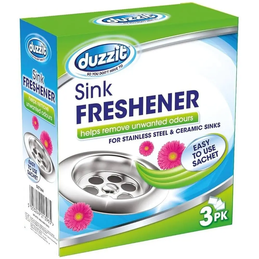 Нейтралізатор запаху для раковин Duzzit Sink Freshener 3 x 30 г