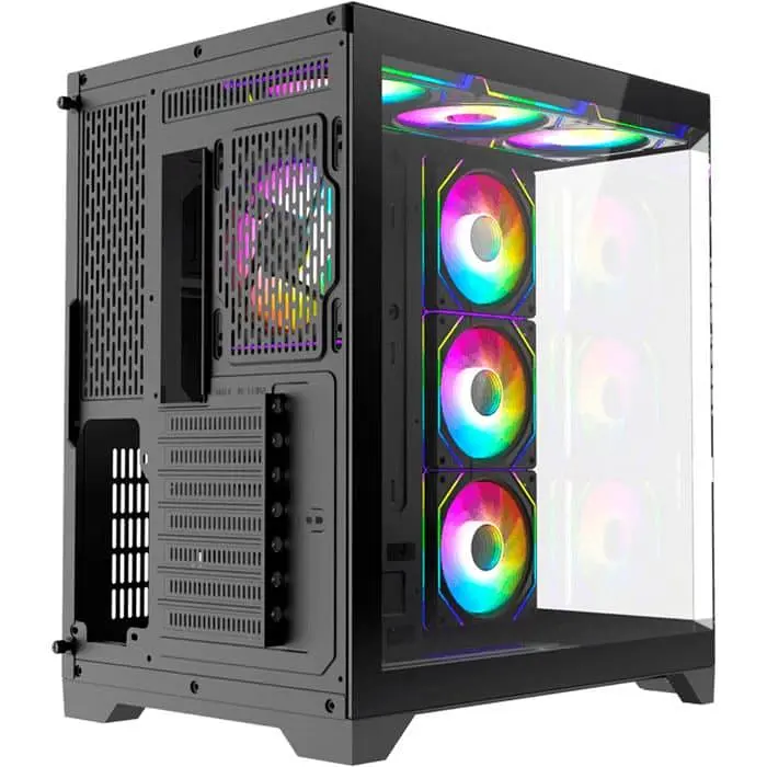 Корпус GameMax HYPE-A Tempered Glass без БП Black (HYPE-A Black) - фото 10