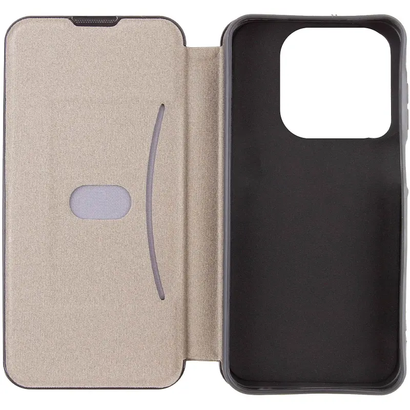 Шкіряний чохол-книжка Epik Belora для Motorola Edge 70 Fusion / 70 Fusion+ Gray - фото 5