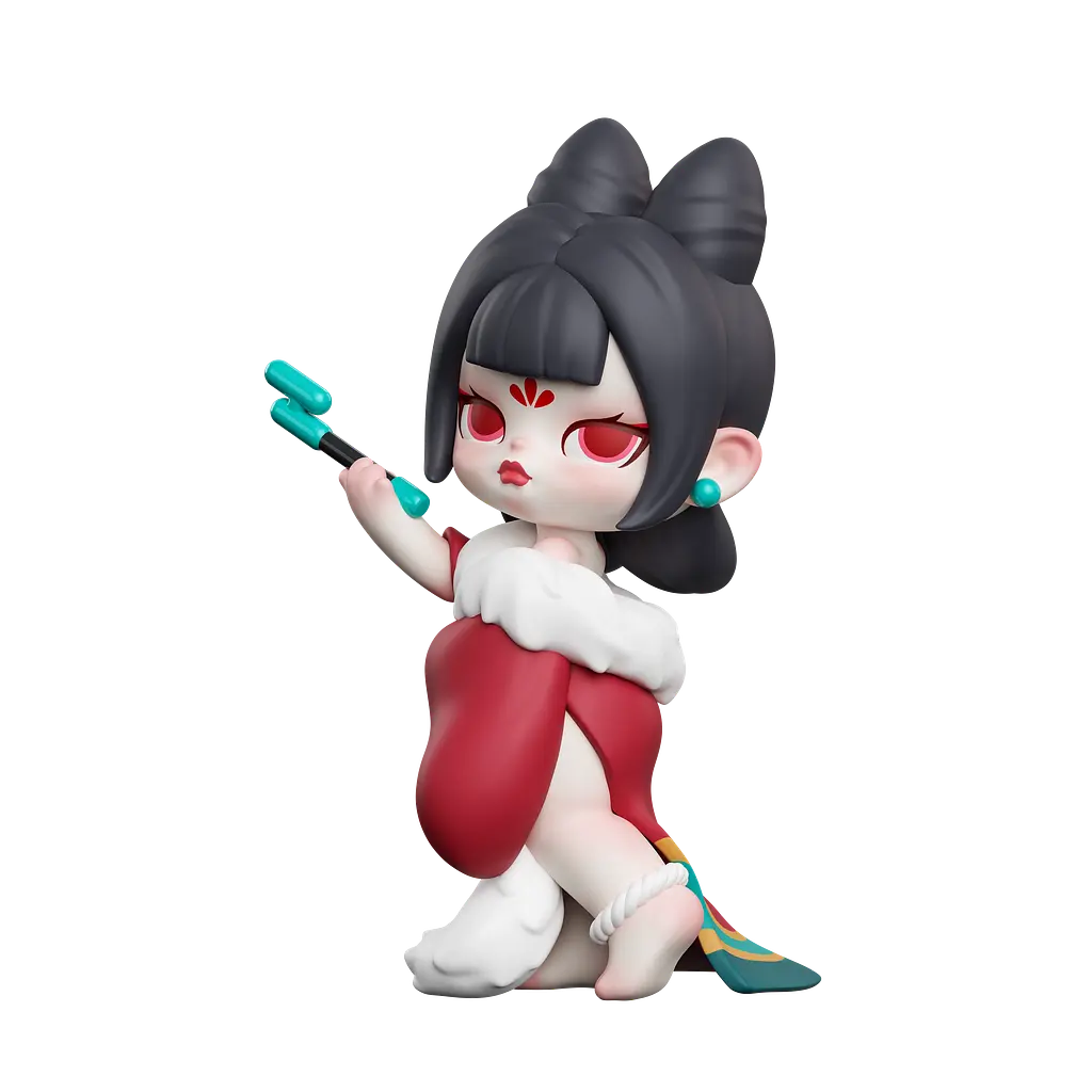 Коллекционная фигурка 10/10 Toys TNT Anita Mountains and Seas Have Spirits Mystery Box (ANM-AEXA) - фото 3
