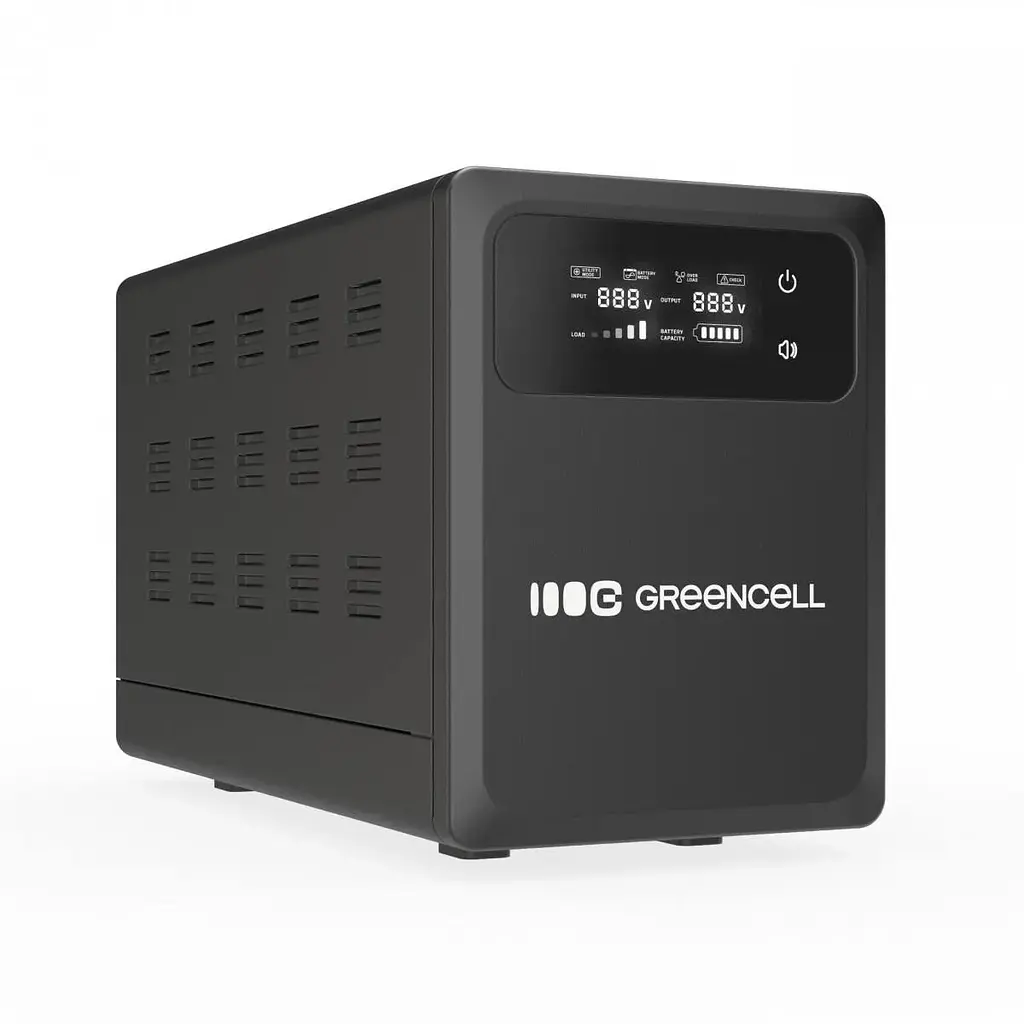 Джерело безперебійного живлення Green Cell 2000 ВА/1200 Вт - фото 2