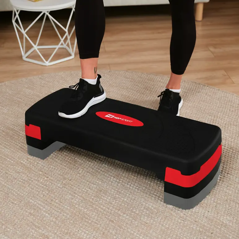 Степ платформа Hop-Sport HS-PP033AS чорно-червона - фото 6