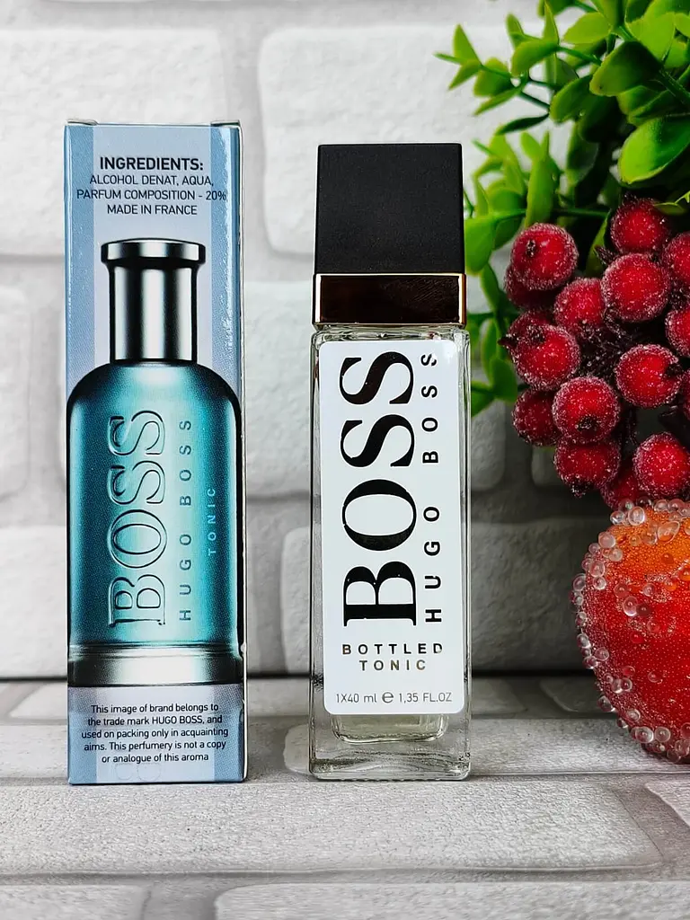 Парфуми чоловічі, аромат за мотивами BOSS Bottled Tonic (40 мл)