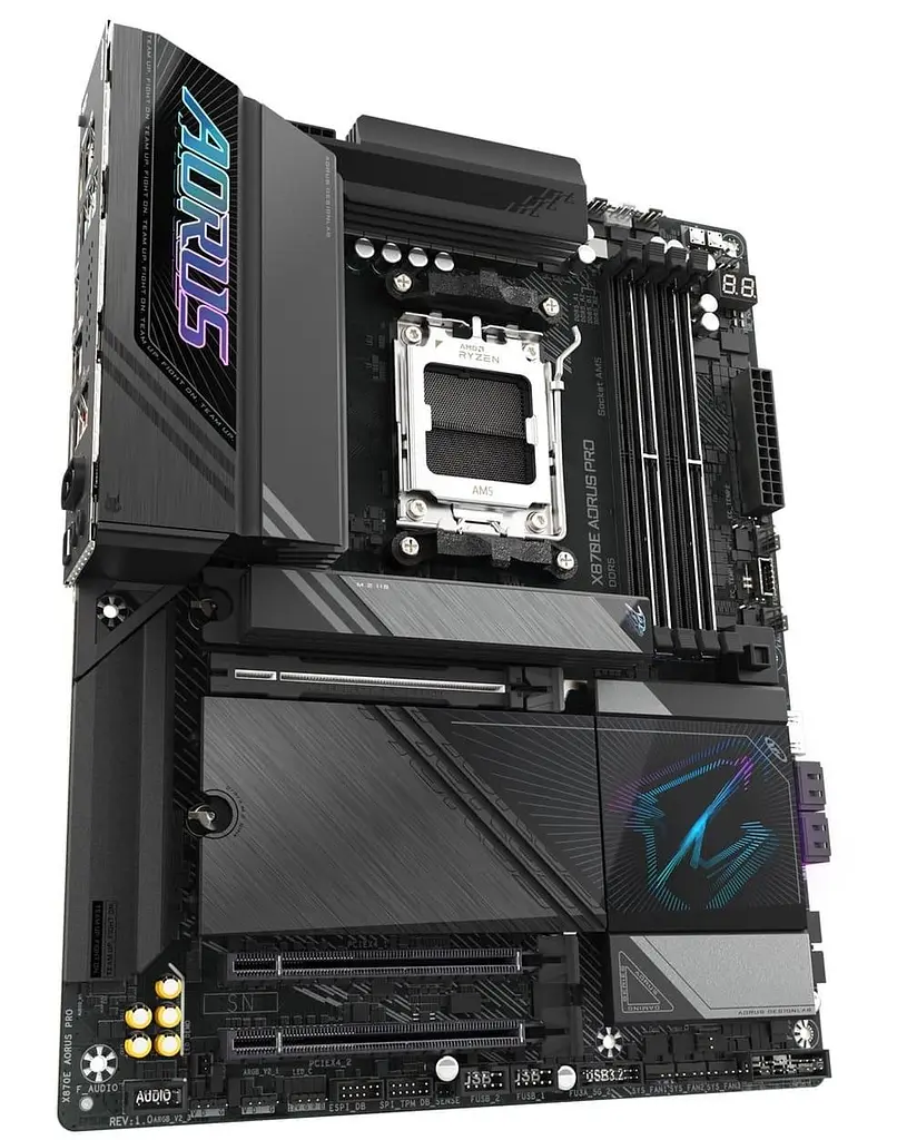 Материнська плата Gigabyte X870E AORUS PRO (X870E AORUS PRO) (Socket AM5, AMD X870E, ATX) - фото 3