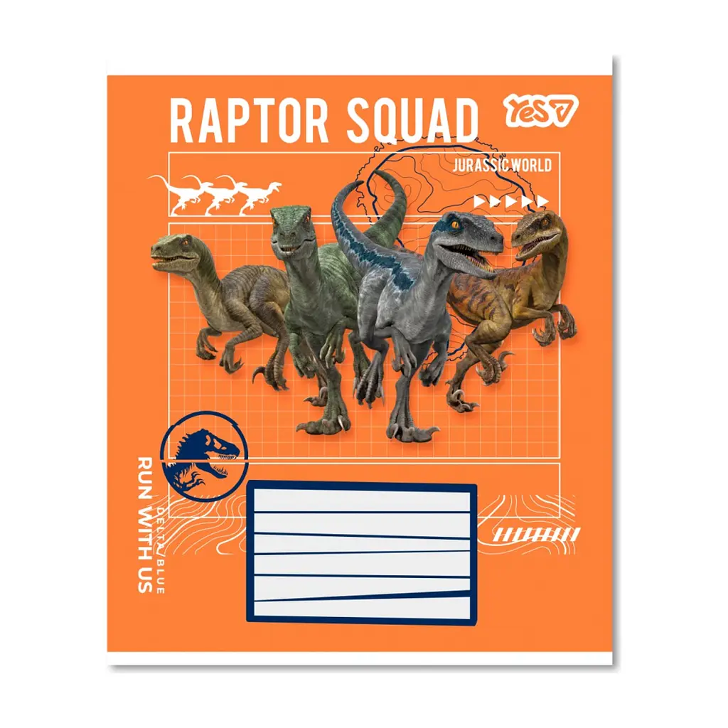 Зошит Yes Jurassic World.Camp cretaceous А5 18 аркушів лінія (768815), в асортименті - фото 6