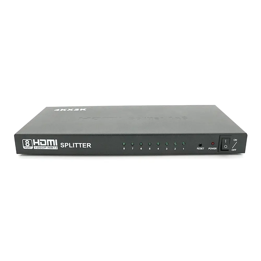 Активний HDMI спліттер Voltronic 1 => 8 портів, 4K X 2K, 1080р, 1,4 версія, Box - фото 5