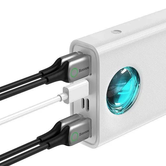 Портативный внешний аккумулятор Baseus Amblight 65W 30000mAh (PPLG-A02, PPLG000102) - фото 6