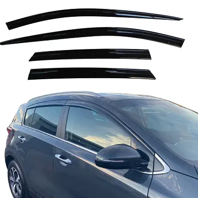 Дефлектори вікон вітровики для KIa Sportage 2015-2021 4 шт (Auto Clover) AC D072 - фото 7