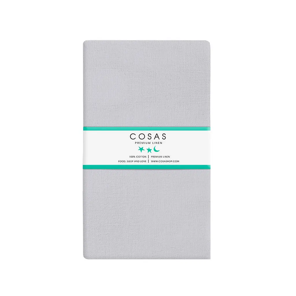 Набір простирадл на резинці Cosas MINT ZIGZAG 60х120х12 см (SetSheet_Grey_ZigMintGrey_120x60) - фото 3