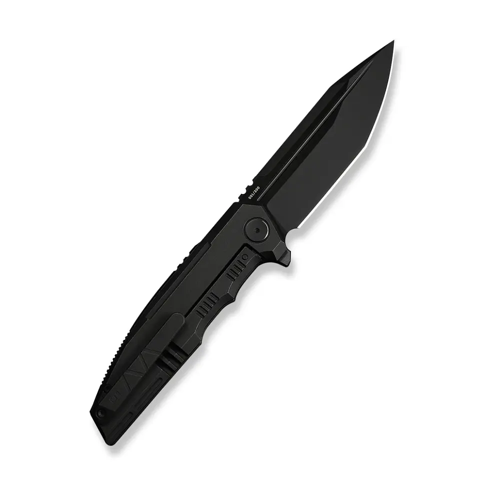 Ніж складаний туристичний Weknife Breach (9.8 см) Bohler M390 / Titanium чорний - фото 2