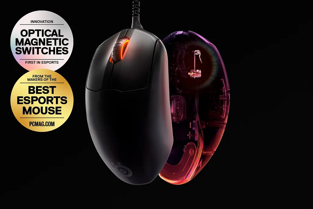 Миша SteelSeries Prime Black (62533) [87276] - фото 5