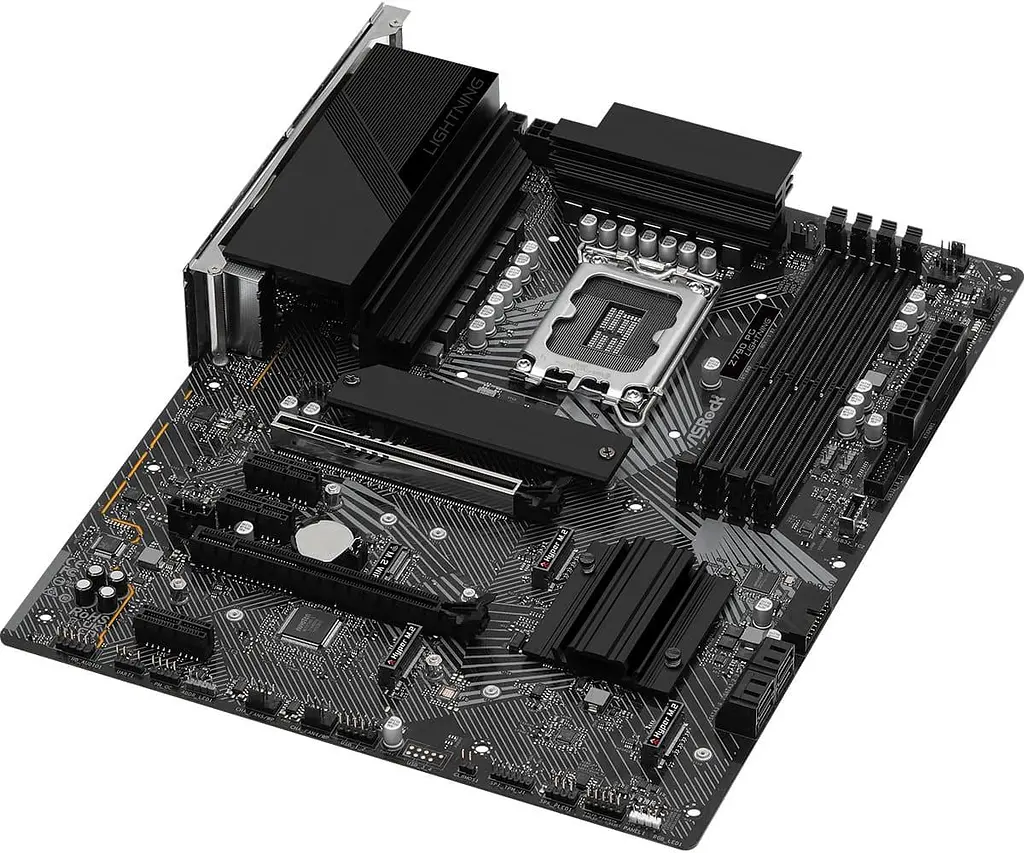 Материнська плата AsRock Z790 PG Lightning (Z790 PG LIGHTNING) (Socket 1700, Intel Z790, ATX) - фото 3
