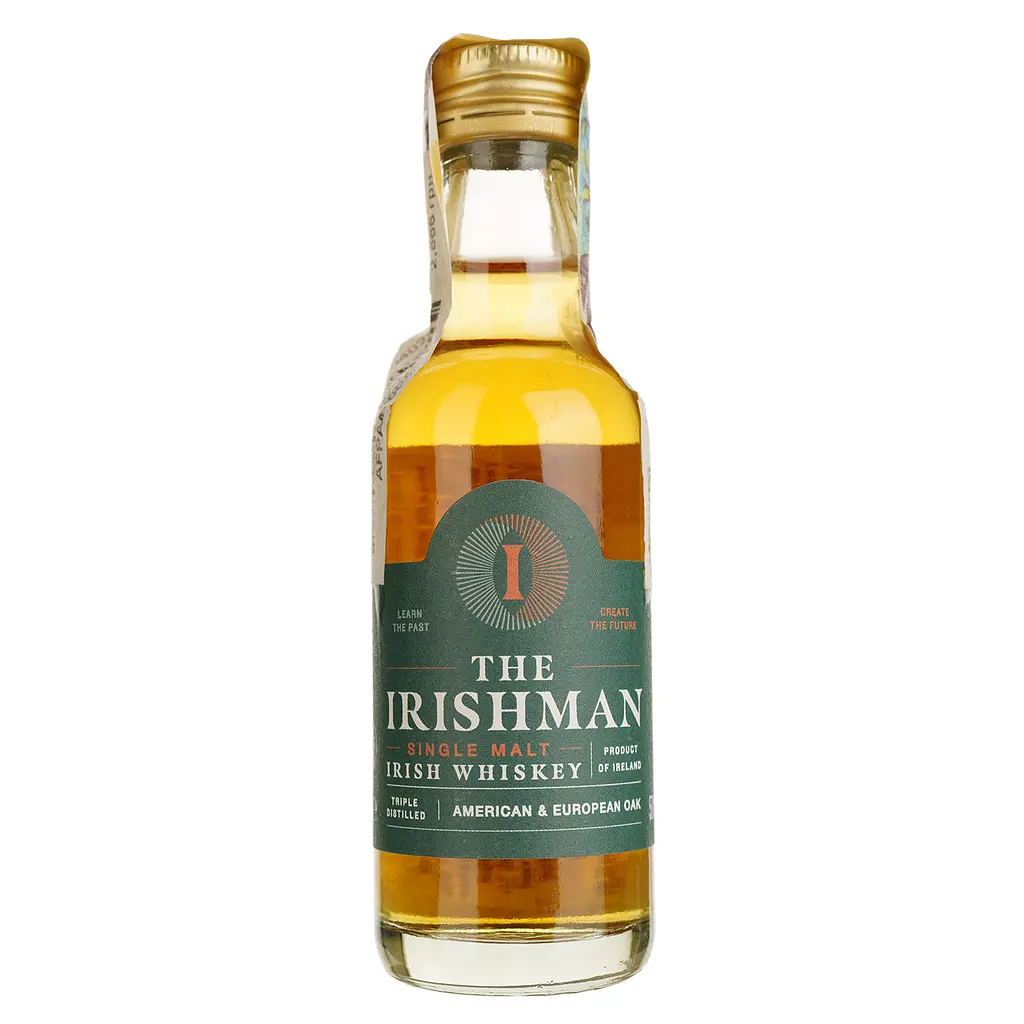 Уцінка. Віскі The Irishman Single Malt Irish Whisky 40% 0.05 л (722893)
