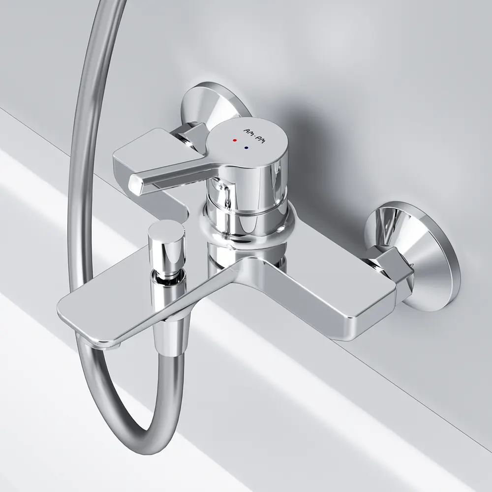 Смеситель для ванны и душа AM.PM X-Joy F85B10000 - фото 3