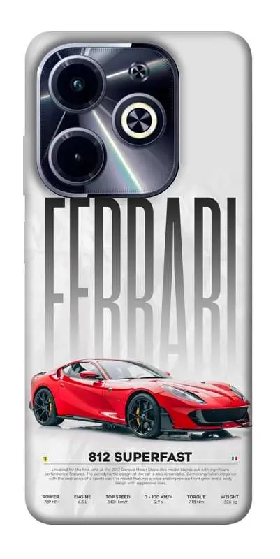 TPU чохол Demsky Italian legend для Infinix Hot 40i