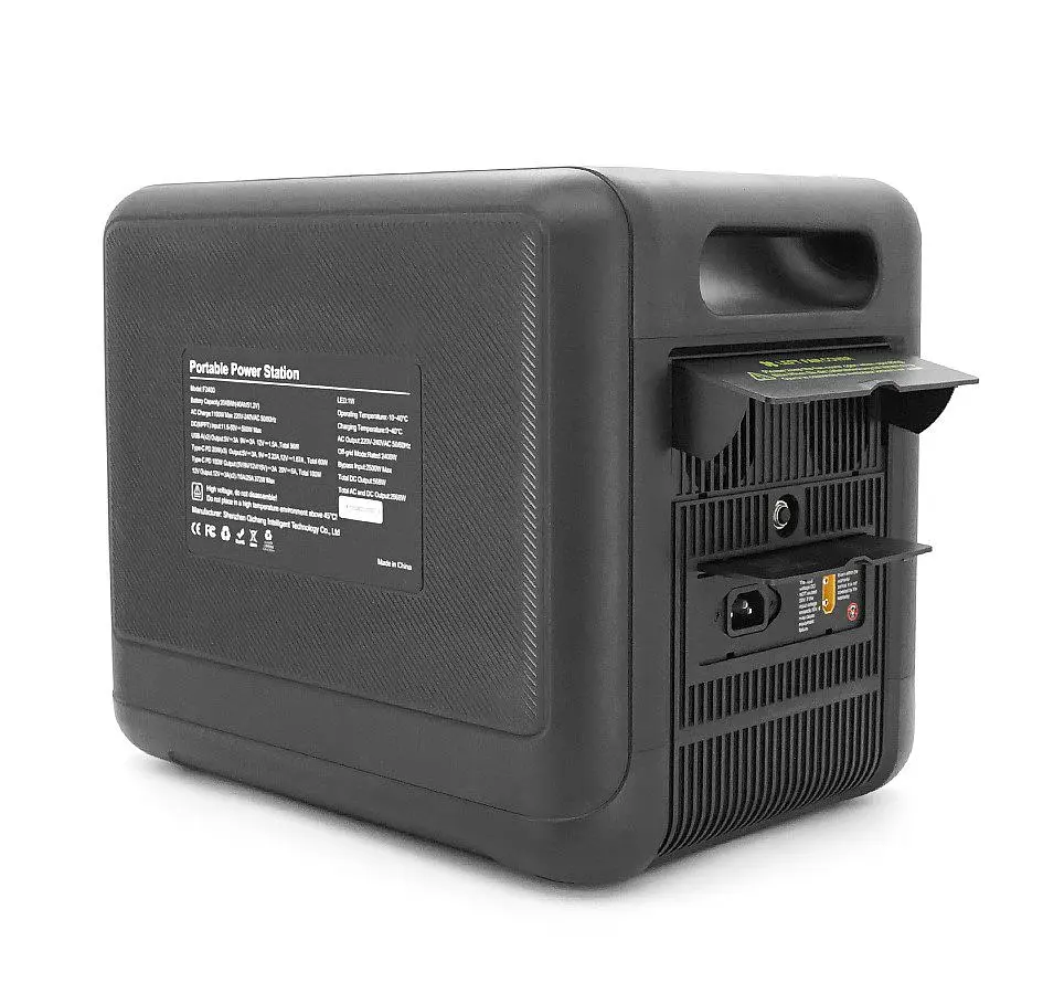 Портативна зарядна станція FOSSiBOT F-2400 2400 W 2048 Wh LiFePO4, MPPT 500W max, XT60-12V/25А - фото 5