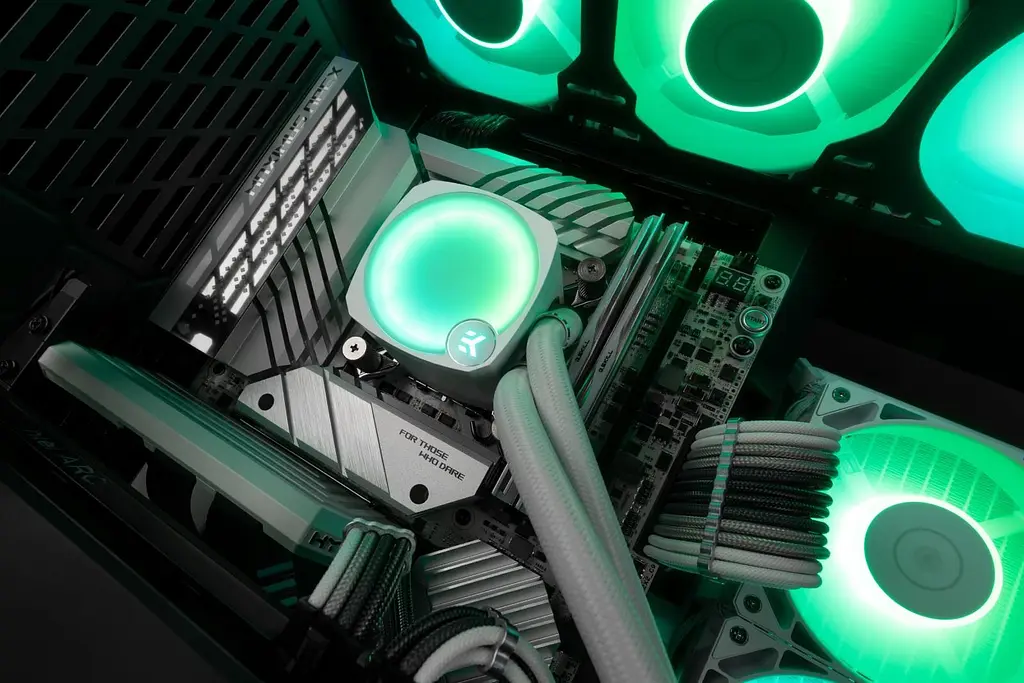 СВО EKWB EK-Nucleus AIO CR360 Lux D-RGB - White (3831109897850) - фото 7