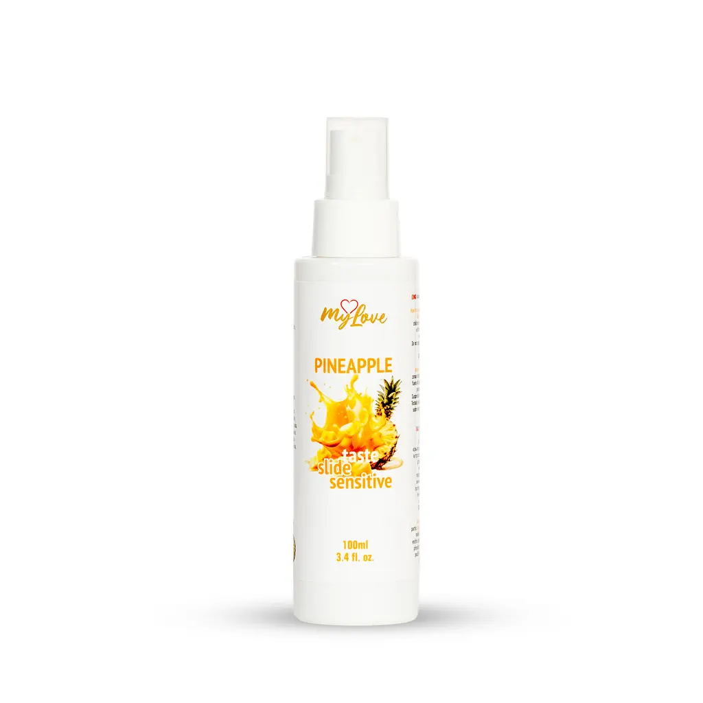 Інтимний гель-лубрикант - MyLove Taste Slide Sensitive Pineapple, 100 мл - фото 10