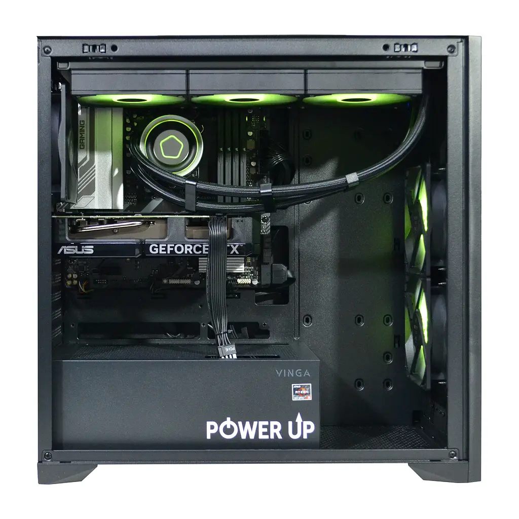 Робоча станція Power Up Desktop #720 Core Ultra 7 265KF/64 GB/SSD 1TB/GeForce RTX 5060Ti 8 Gb - фото 3