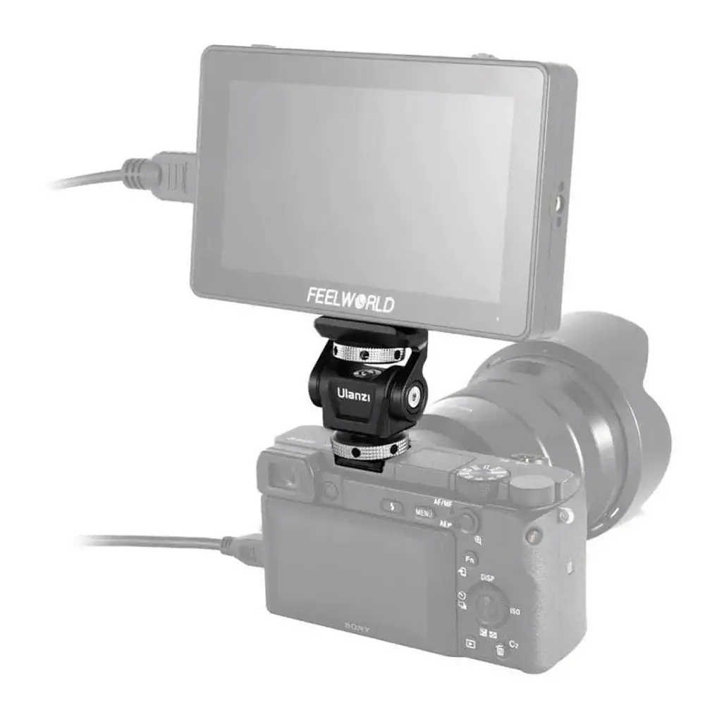 Адаптер кронштейн Ulanzi Vijim Monitar Ball Head UV-2407 U150 Black - фото 4